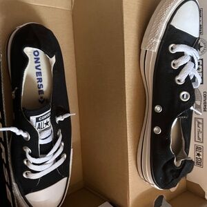 Black converse